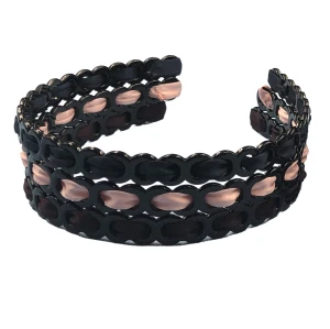 Plastic whith fabric headband