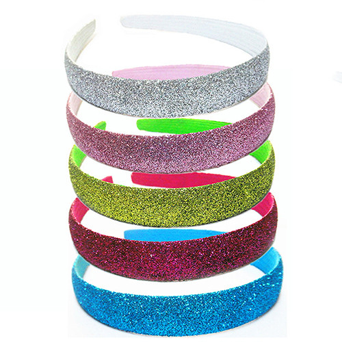 Plastic whith fabric headband