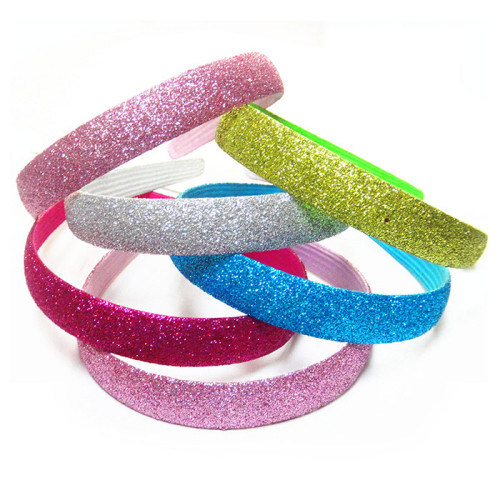 Plastic whith fabric headband