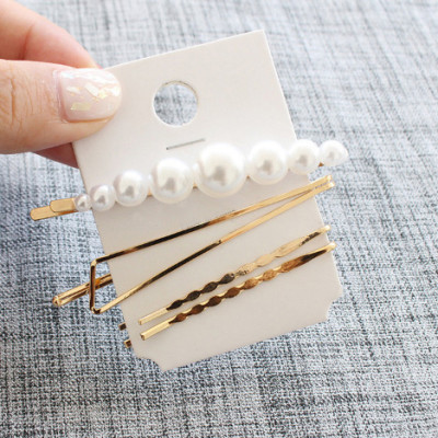 Gold Hair Bobby Pins