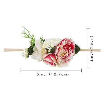 Baby Girls Flower Headwrap