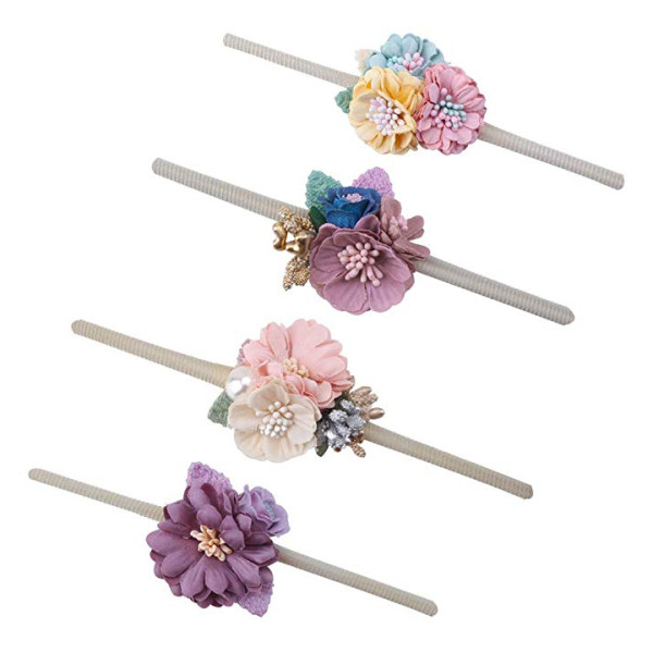 Baby Girls Flower Headwrap