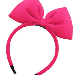 headband with ribbon bow