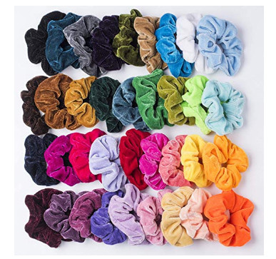 Elastic hair band scrunchies