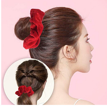 Elastic hair band scrunchies