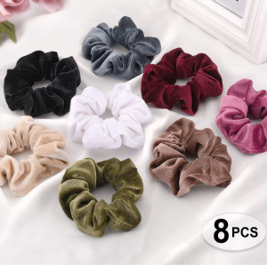 Elastic hair band scrunchies