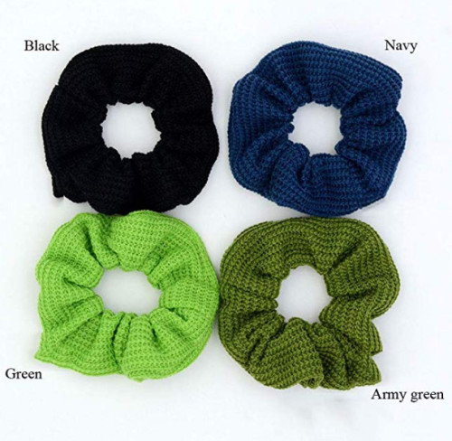 Elastic hair band scrunchies