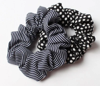 Elastic hair band scrunchies