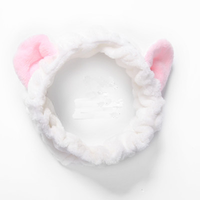 hat ear velvet headband