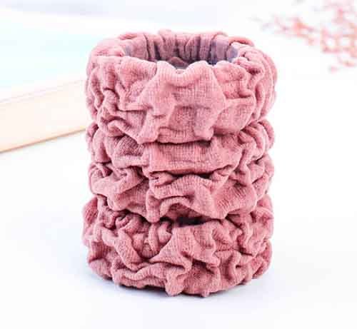 Elastic hair band scrunchies