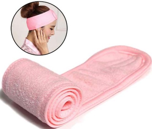 cotton headband with velcro