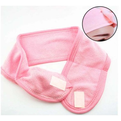 cotton headband with velcro