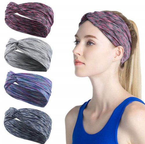cotton headband with velcro
