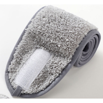 velvet headband with velcro