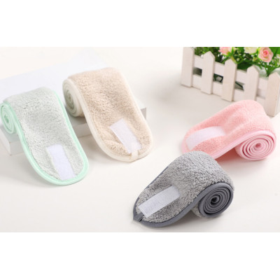 velvet headband with velcro