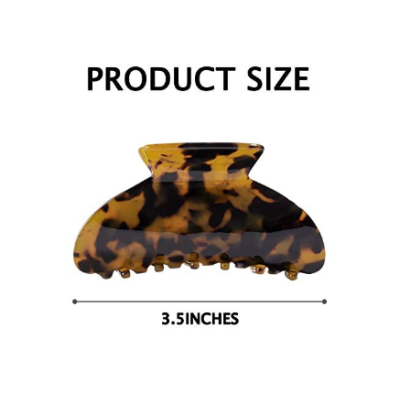 Acrylic Hair Claw Clips