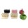 Wholesale custom Number Kubb Smite lawn Game viking bowling wooden skittles game