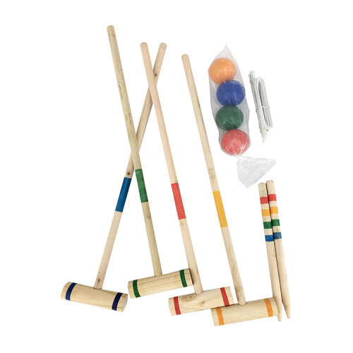 Wholesale Croquet set garden games with wooden mallets