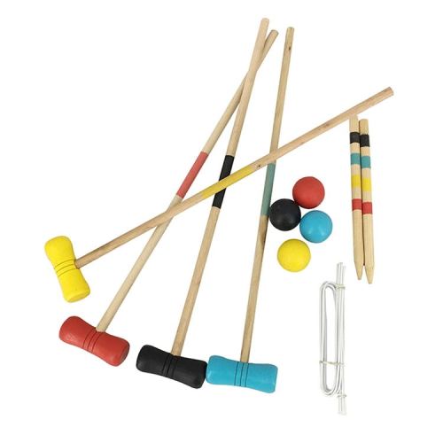 Wholesale Croquet set garden games with wooden mallets