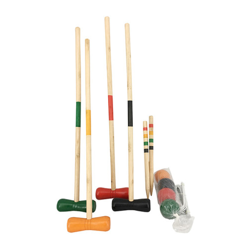 Wholesale Croquet set garden games with wooden mallets