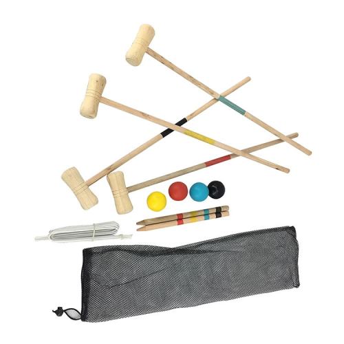 Wholesale Croquet set garden games with wooden mallets