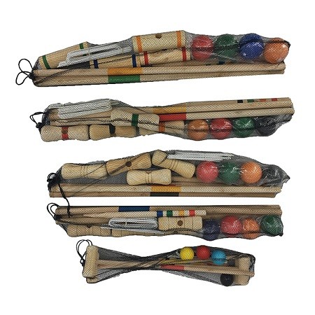 Wholesale Croquet set garden games with wooden mallets