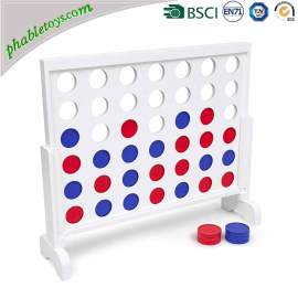 Outdoor Kids Educational 2/3/4 FEET Giant Wooden Connect 4 / Four In A Row Games Toys