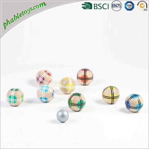 4/6/8 Pack Wooden Petanque Boules Set / Bocce Ball Games Set FOB Reference Price:Get Latest Price