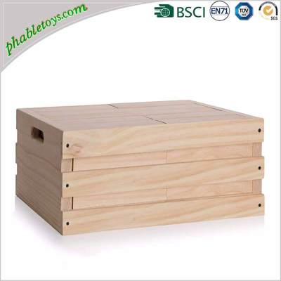 Giant Natural Pine Wooden Jenga Games / Wooden Blocks Stacking Games Set