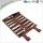 Classic Roll Up Suede Leather Reise Travel Backgammon Board Games Sets