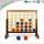 Outdoor Kids Baby Educational 2/3/4 FEET Giant Wooden Connect 4 / Four In A Row Games Toys For Children