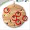 Classic Solid Wooden Wall Hook & Ring Toss Game Set For Outdoor Backyard Games