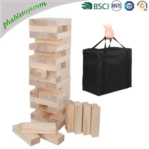 Giant New Zealand Pine Wooden Tumble / Tumbling Toppling Tower / Timbers