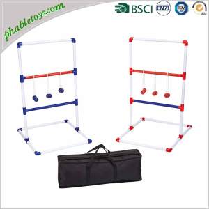 Classic PVC Ladder Golf Ball Toss Game Set For Outdoor Garden Yard Lawn Games
