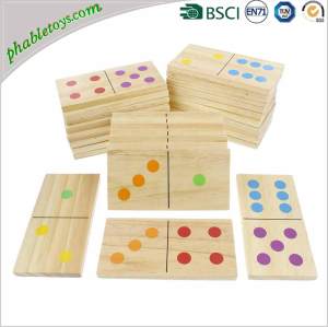 28 Pieces Extra Large Outdoor Pine Wooden Yard Lawn Domino / Dominoes Game Set