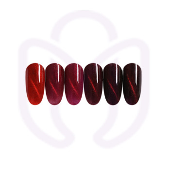 FLAME CAT EYE gel nail polish for creative nail art and amateur home DIY