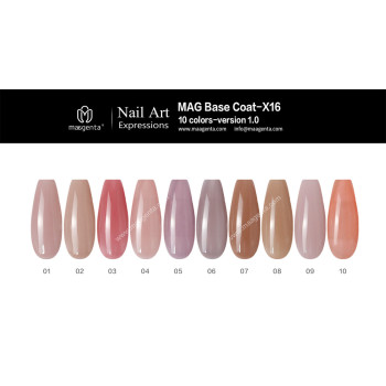 NUDE RUBBER BASE a collection of practical nude nail colors