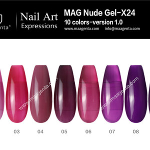 COLOUR GEL MAG Solid Color Gel Collection-X24