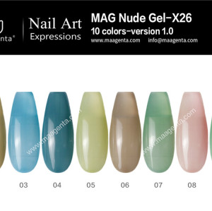 COLOUR GEL MAG Solid Color Gel Collection-X26