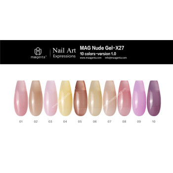 COLOUR GEL MAG Solid Color Gel Collection-X27