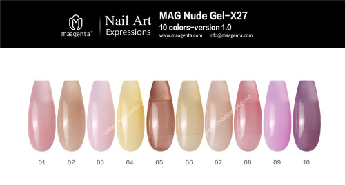 COLOUR GEL MAG Solid Color Gel Collection-X27