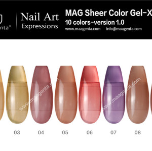 COLOUR GEL MAG Solid Color Gel Collection-X31