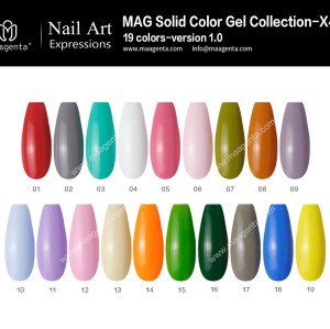 COLOUR GEL MAG Solid Color Gel Collection-X49