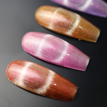 Aurora Crystal Cat eyes gel  nail polish for professional nail art and amateur home DIY