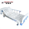 China medical three functions care manual hospital bed with wheel