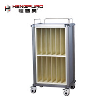 High quality ABS type simple treatment trolley with wheels