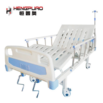 medical equipment elderly adjustable nursing hospital bed with dining table