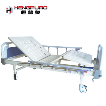 adjustable patient nursing 2 cranks disabled hospital beds for home care