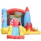 DD62113  New Hot Top Quality Oxford Fabric Prefabricated Inflatable Rocket Bounce Slide from China