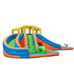 DD63014 Proveedor de tobogán acuático de deslizamiento inflable de diseño personalizado de tela Oxford en China